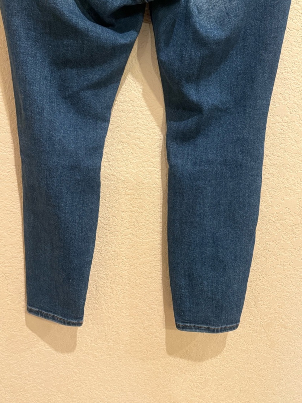 Wax Jean Size 14 High Rise Distressed Push Up Skinny Butt I Love You Jeans GUC - Picture 10 of 16